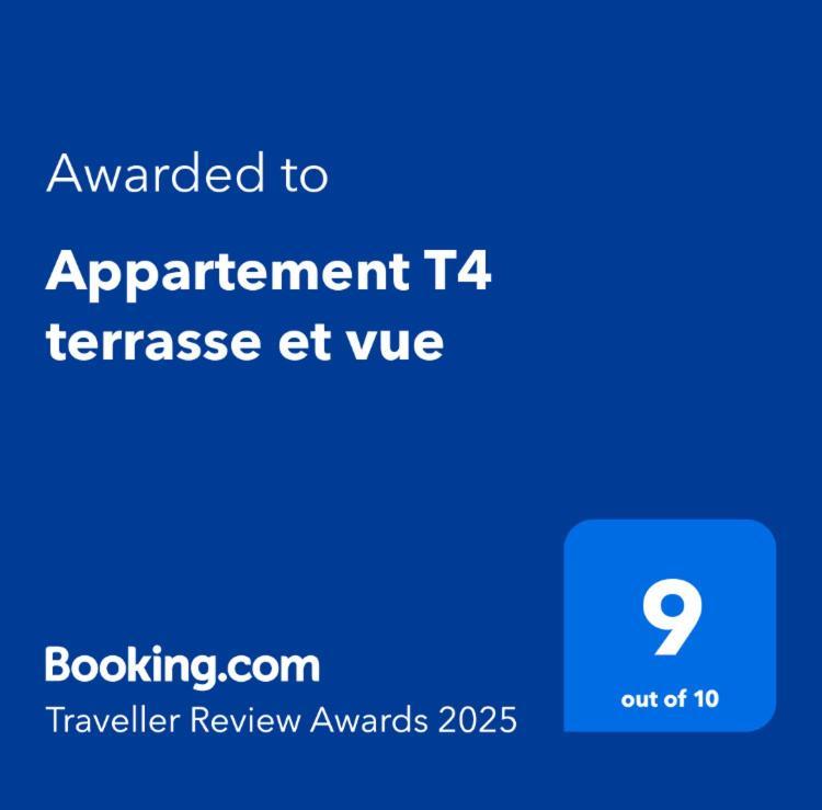 Appartement T4 Terrasse Et Vue Istres Dış mekan fotoğraf
